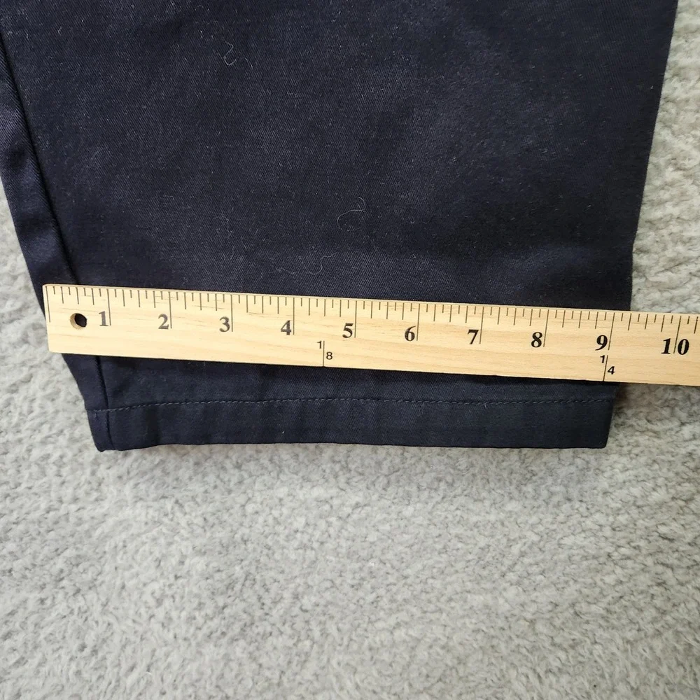 Dockers D3‎ Flat Front Khaki Pants Mens 40x29 Navy Blue and Gray Cotton Lot of 2